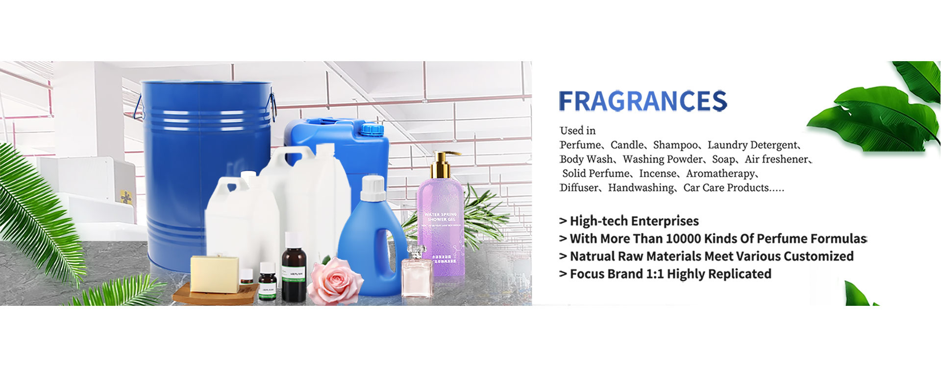 qualidade Óleo de fragrâncias fábrica