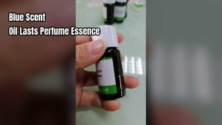 Perfume de longa duração com óleo de fragrância azul