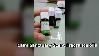 Óleo de fragrância de vela de lavanda e salva