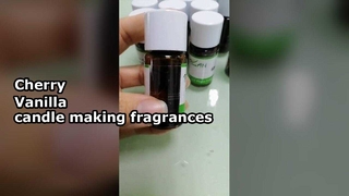 Óleo com fragrância de cereja vermelha e baunilha para velas