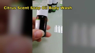 Óleo com fragrância de toranja e limão para shampoo de sabonete