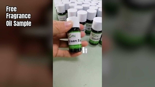 Amostra grátis de óleo de essência de fragrância de limão verbena para amaciante de roupas e detergente para a roupa
