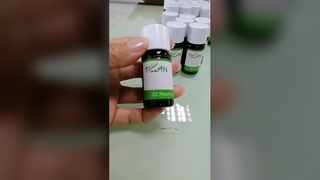 Óleo de fragrância de flor de laranjeira de chá verde luxuoso