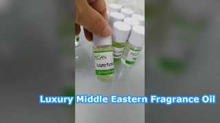 Óleo de fragrância premium do Oriente Médio para fabricação de perfumes