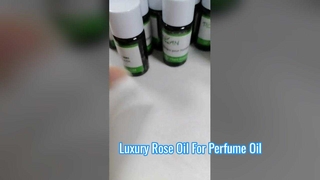 Óleo de rosa para perfumes que fazem fragrâncias de luxo