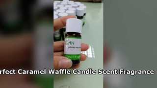 Melhor óleo com fragrância de waffle de caramelo para velas perfumadas