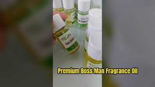 Óleo de fragrância Premium Boss Man para velas e difusores