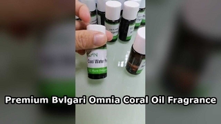 Óleo de fragrância Bvlgari Omnia Coral para fabricação de perfumes