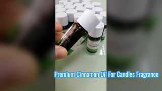 Óleo profissional com fragrância de canela picante para velas