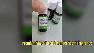 Óleo de fragrância premium de bétula prateada e lavanda