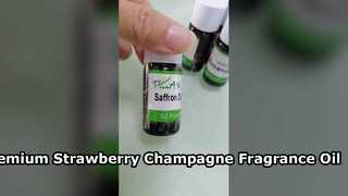 Óleo de fragrância premium de morango e champanhe para fabricação de perfumes