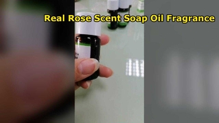 Óleo com fragrância de rosa selvagem para sabonete e shampoo