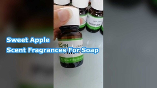 Óleo com fragrância de maçã doce para shampoo e sabonete