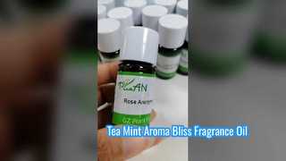 Óleo de fragrância de chá e menta para difusores