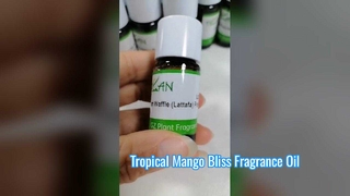 Óleo de fragrância de manga para sabonete líquido e fabricação de sabonete