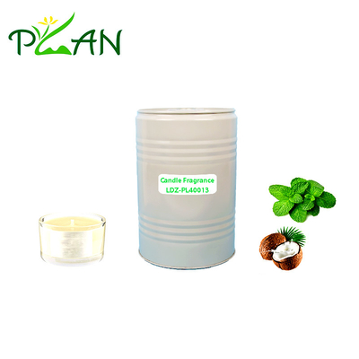 Perfumes de velas de coco e baunilha para um ambiente revigorante