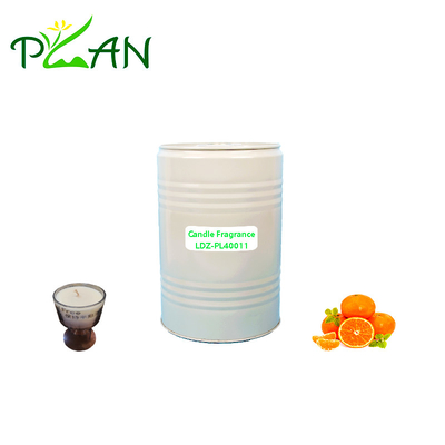 Óleos perfumados de velas orgânicas de frutas Mandarina laranja Óleo de essência de fragrância