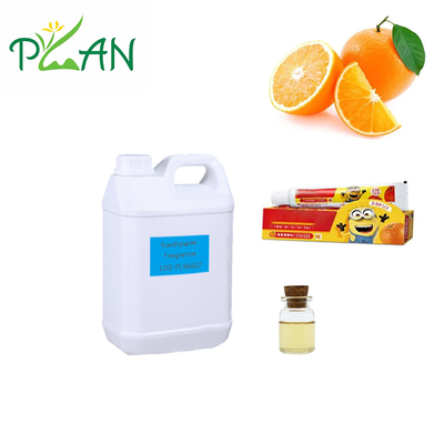 100% orgânico Esencia de fragrância de laranja óleo de fragrância de frutas para fabricação de pasta de dentes