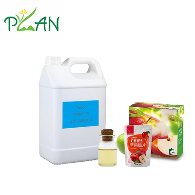 Líquido aromatizante orgânico de óleo de essência de maçã aromatizante de frutas para fabricação de bebidas de panificação
