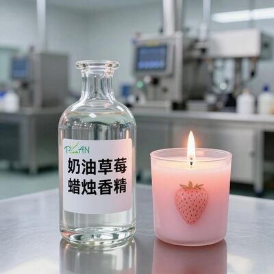 Óleos essenciais Perfumes Óleo aromatizante de morango cremoso Para bastões de cana & velas perfumadas & difusores Produzções caseiras de espuma