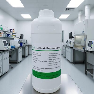 Óleo de Fragrância de Limão e Menta de Longa Duração em Conformidade com a IFRA para Difusores e Velas - Óleo Essencial