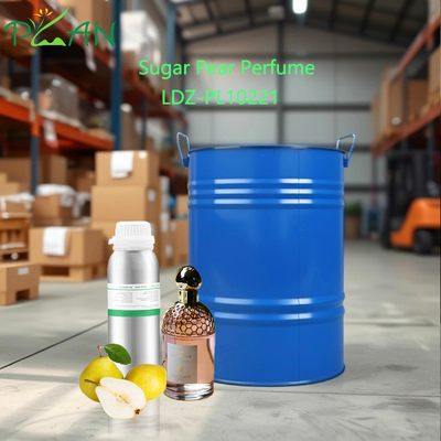 Amostra grátis Fragrância corporal de alta concentração Aceite perfumado de pera de açúcar para fabricação/produção de perfumes