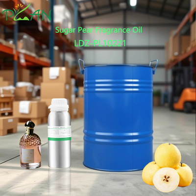 Fragrança corporal de alta concentração Óleo de fragrância de pera de açúcar Óleo de fragrância para fabricação/produção de perfumes