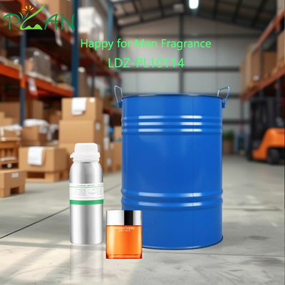 Óleo Essencial de Perfumes Concentrado Feliz Para Homens Óleo Perfumado Perfumado Para Fabricação / Produção de Perfumes Com Amostra Gratuita