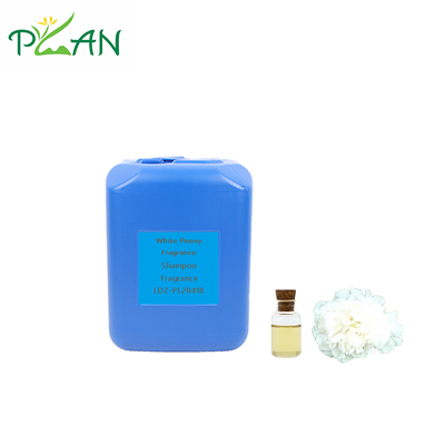 Amostra grátis de perfume de lavagem corporal, perfume de peônia branca, perfume de perfume, óleo de perfume para gel de chuveiro e shampoo, fabricação de sabão perfumado /produções com alta estabilidade de surfactantes