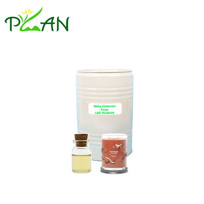 Óleos de Fragrância para Produção/Fabricação de Velas Perfumadas com Aroma Picante de Canela para Processo Quente/Frio