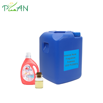 Óleo de fragrância de aroma intenso de rosa, amigável à pele, para detergente de roupa, produção de amolecedores e produção de amostras gratuitas